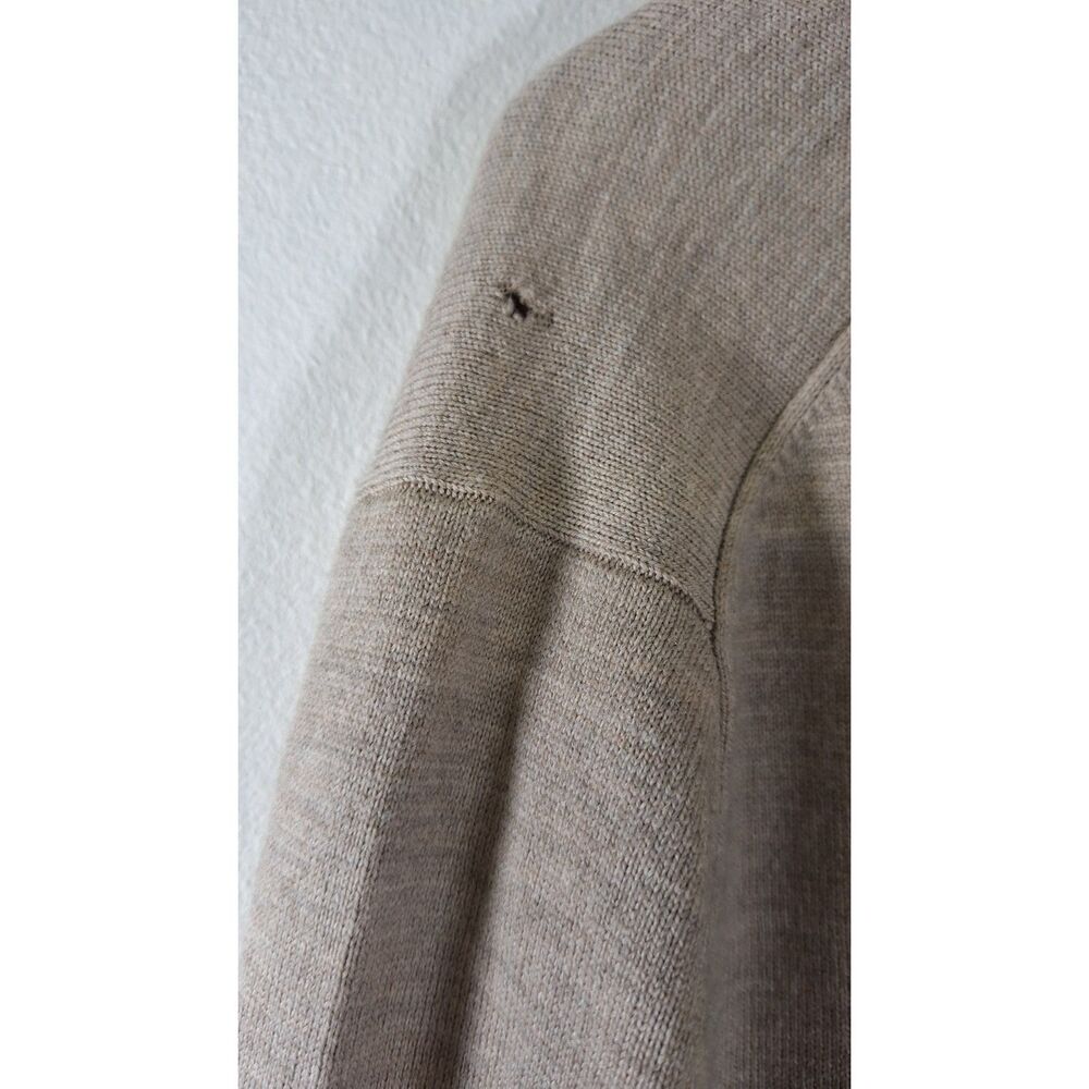 BROOKS BROTHERS Saxon Wool Blend Pullover Sweater Mens L Preppy Academia CLassic - Picture 4 of 5